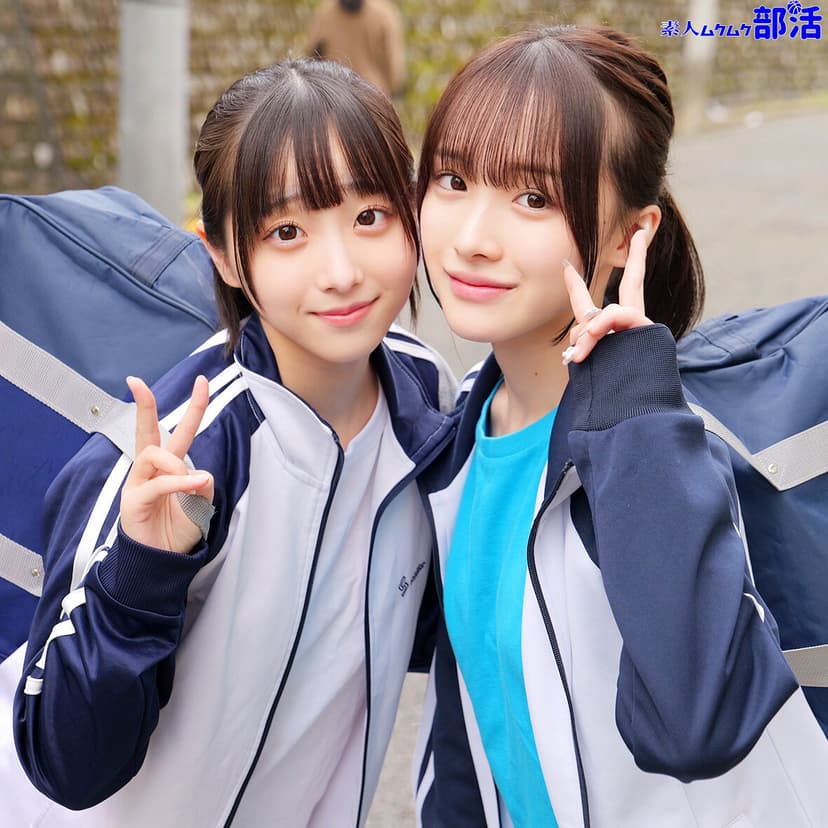 SMUB-036｜ももちゃん＆みこちゃん 部活女子マネを部室で3Pハーレム｜Free Video MissAV