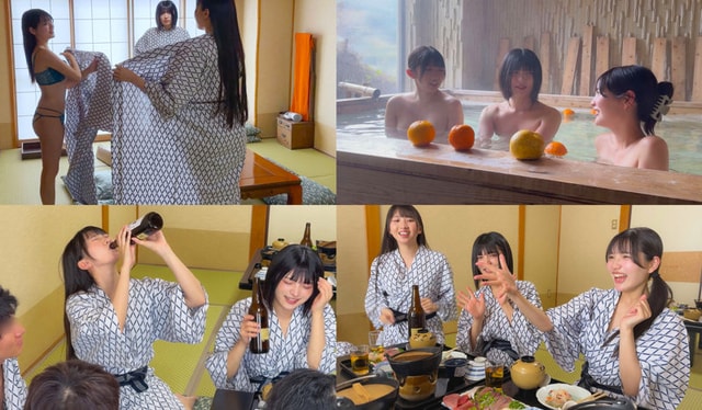 DEAA-041 浴衣で宴会して酒を煽る女子大生たち