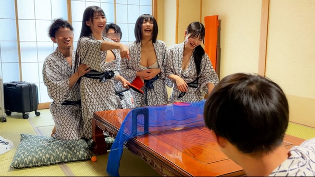 DEAS-076 浴衣姿の女子大生たちが卓球しながら大笑い