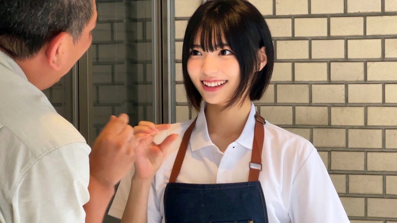 SMJS-102 笑顔で指を絡めてナンパに応じるカフェ店員