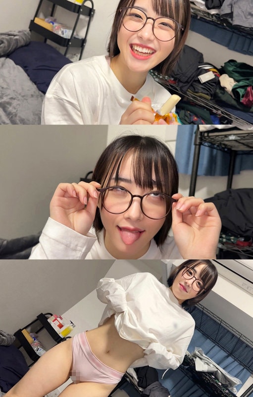 SMJX-208 眼鏡で舌出してパンツ見せ