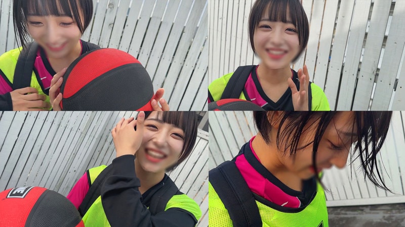 SMUB-032 笑顔でバスケボール抱えて部活帰り