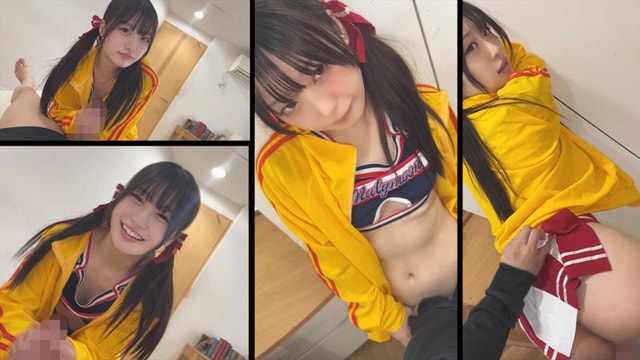 SMUB-034 ユニ着衣のまま笑顔で手コキ
