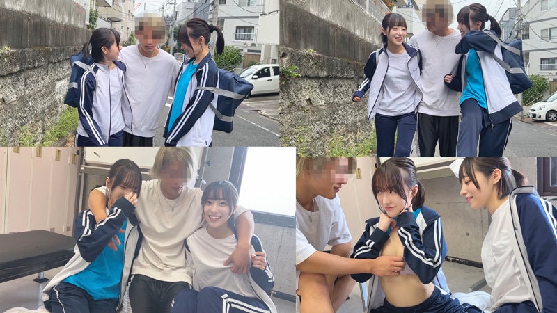 SMUB-036 部活帰りに2人で男子を囲む
